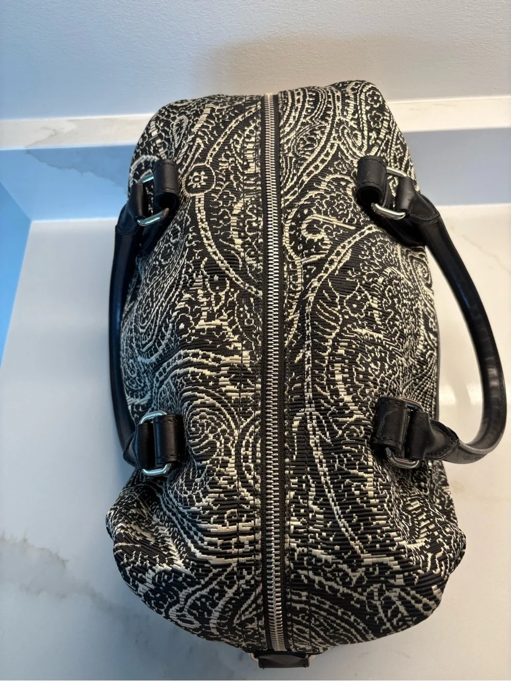 Tumi Paisley Satchel Handbag